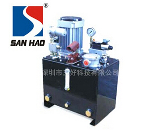 【導(dǎo)軌式升降平臺液壓泵站】上下左右，想咋就咋